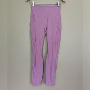 {Lululemon} Align High-Rise Pant with Pockets 25" in Velvet Dust - Womens 6